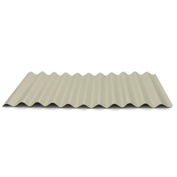 5/8" Corrugated Panel - Lightstone - 26 Gauge