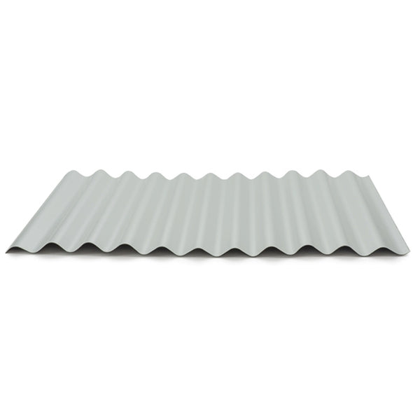 5/8" Corrugated Panel - Polar White - 26 Gauge
