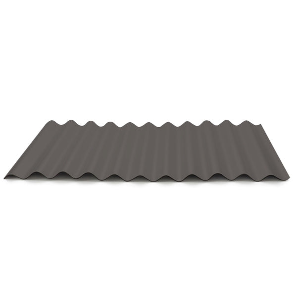 5/8" Corrugated Panel - Charcoal - 26 Gauge