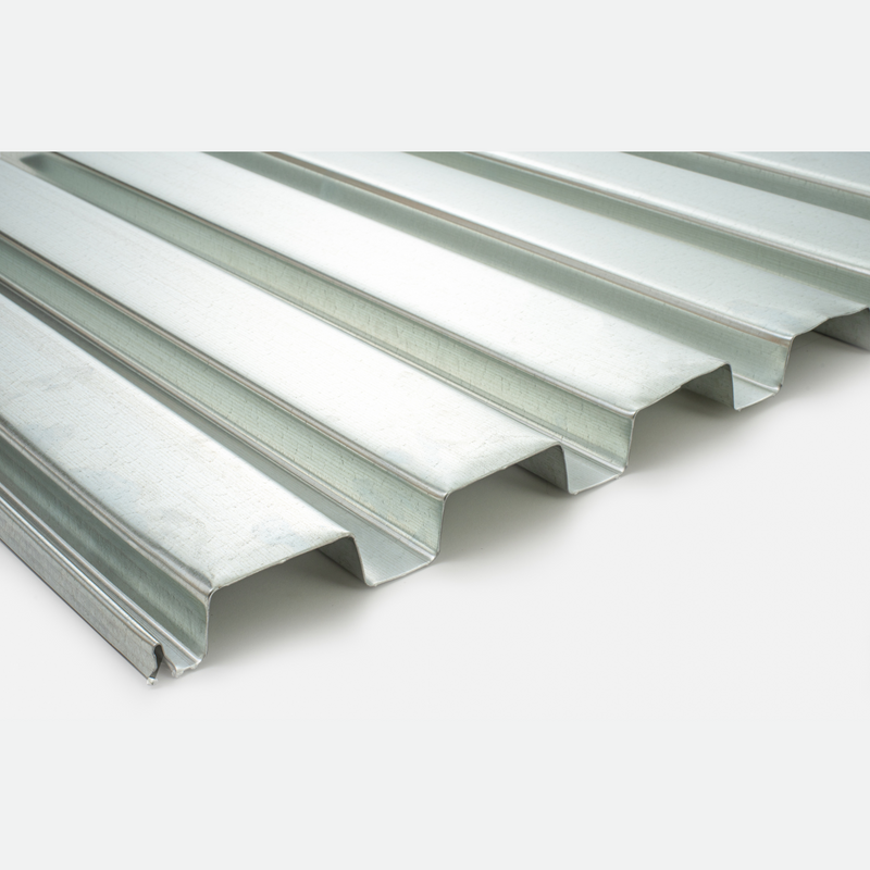 BDeck Galvanized 18 Gauge Interlock Roof Smooth Steeldash
