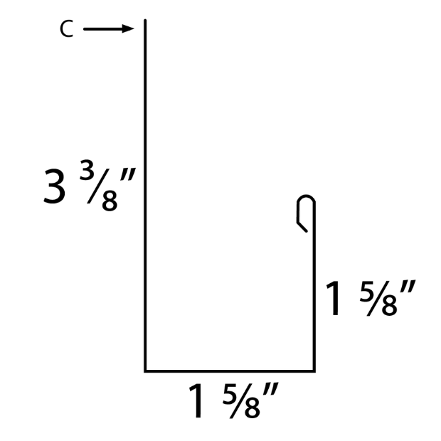 Universal Metal JChannel Trim Steeldash